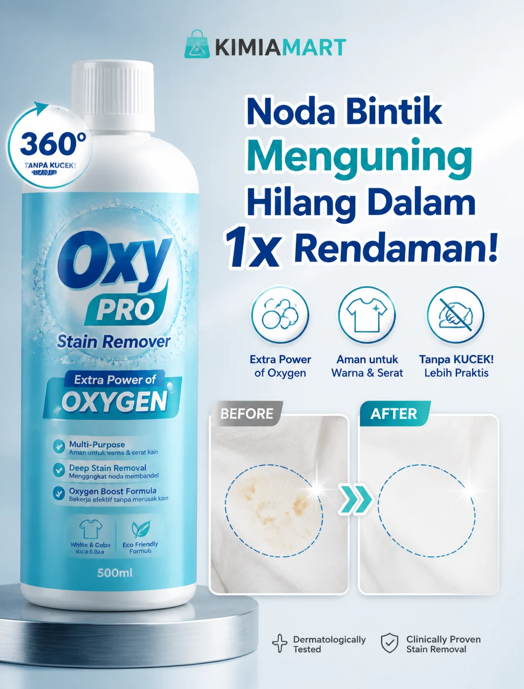 Oxy PRO Stain Remover Power