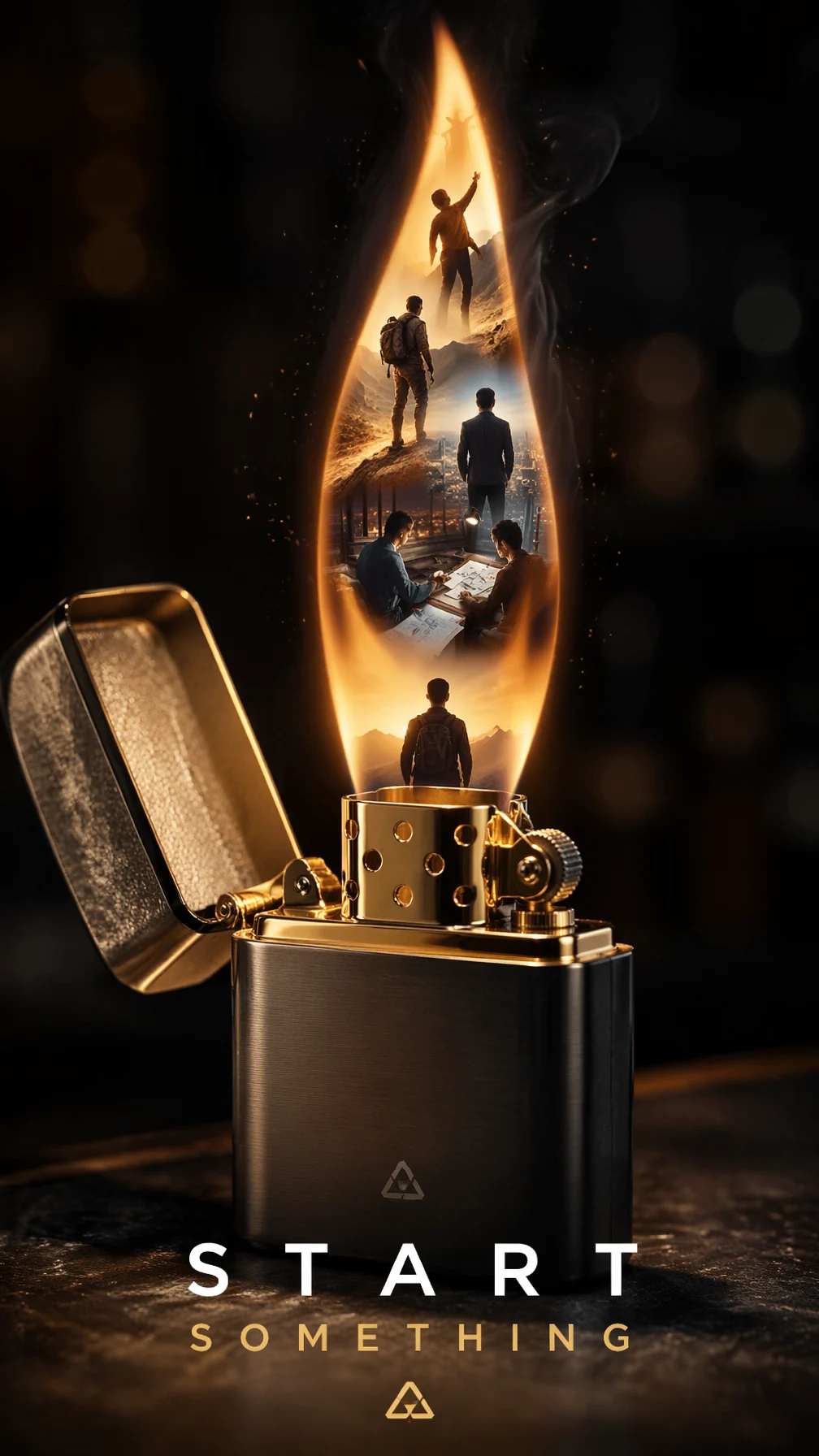 Luxury Lighter Lifestyle Ad