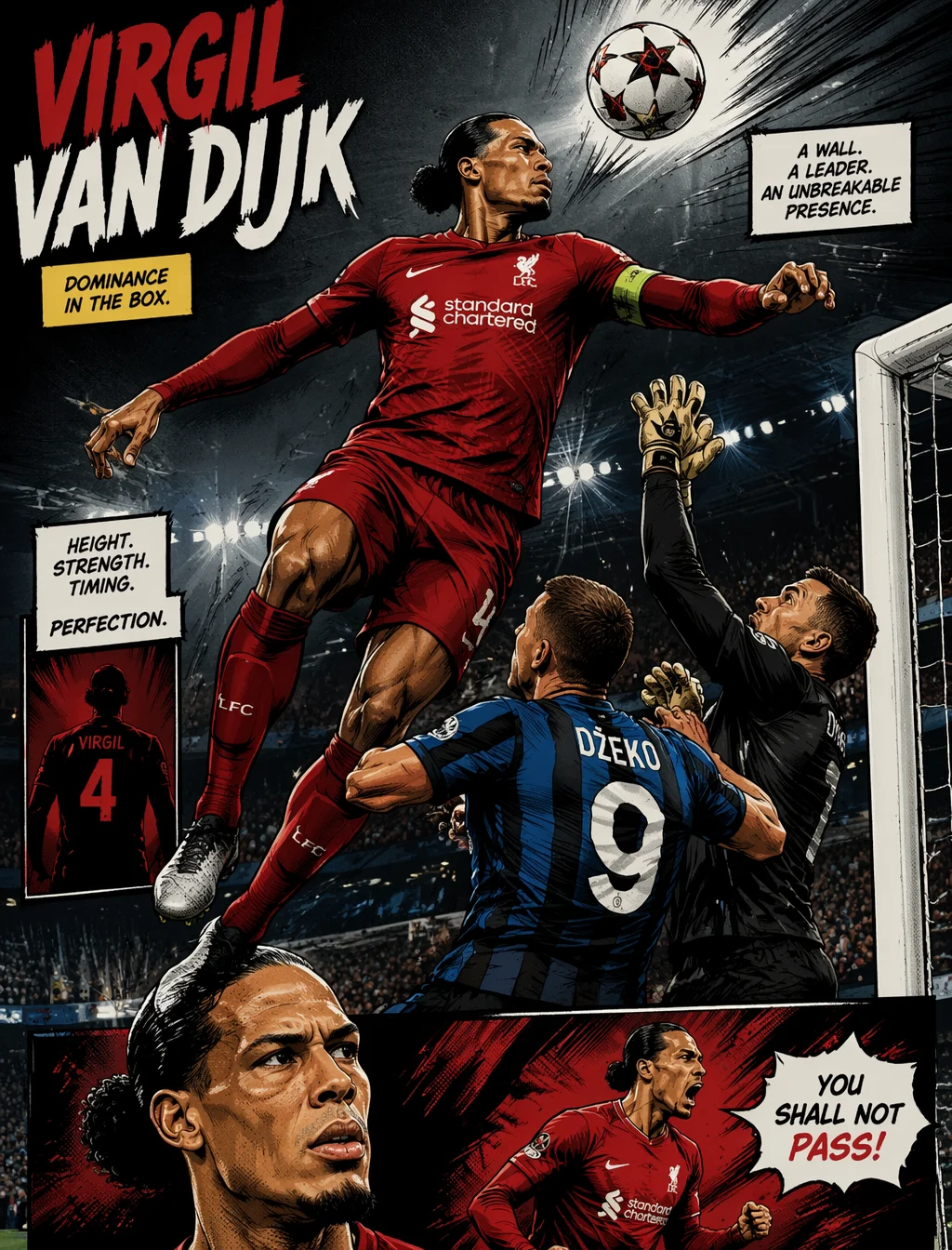Van Dijk Comic Block