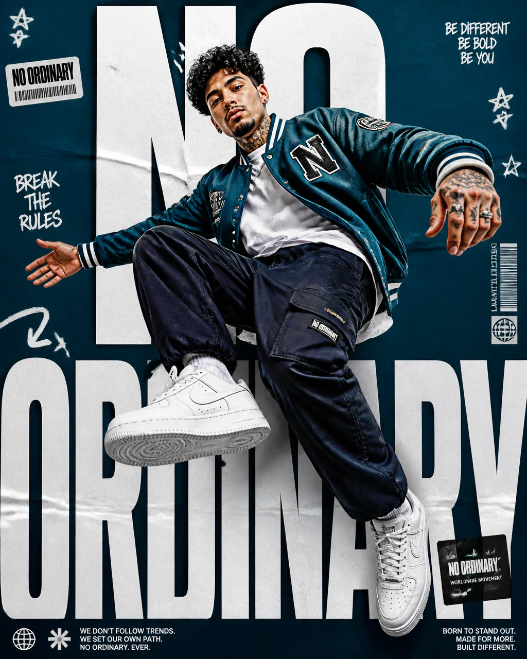 No Ordinary Streetwear Jump