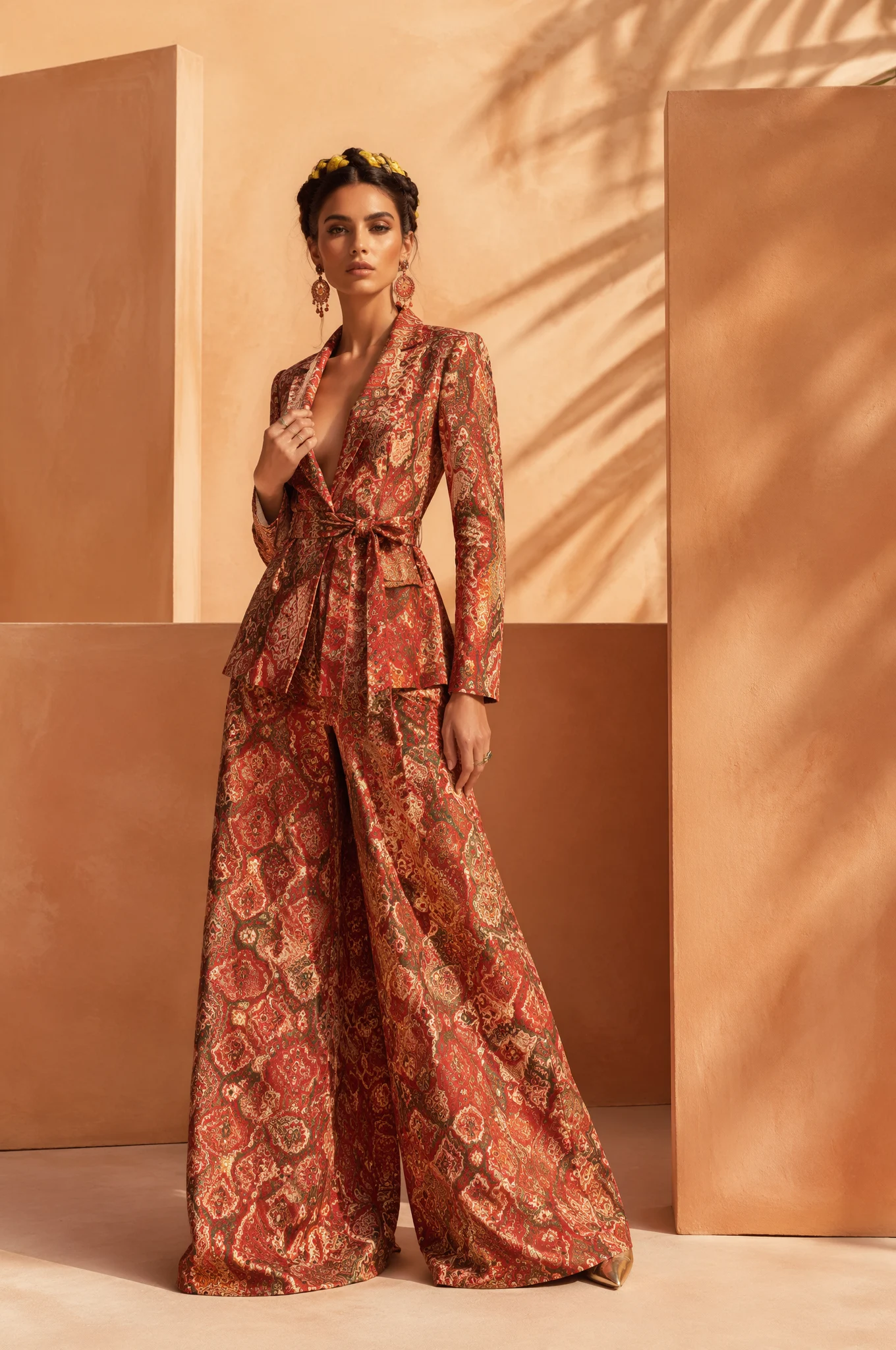 Warm Tone Luxury Fashion Editorial