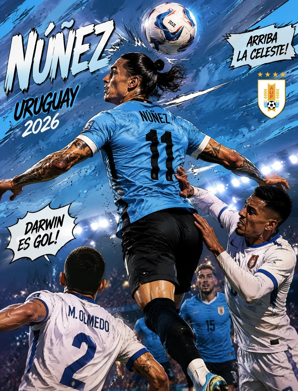 Núñez Comic Header Clash