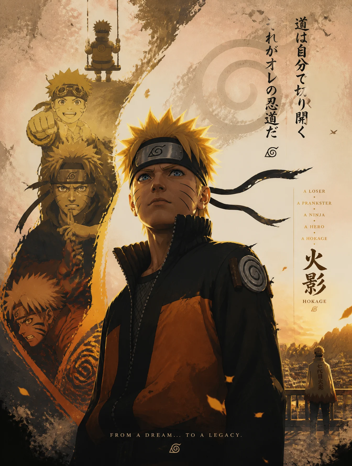 Naruto Cinematic Growth Poster