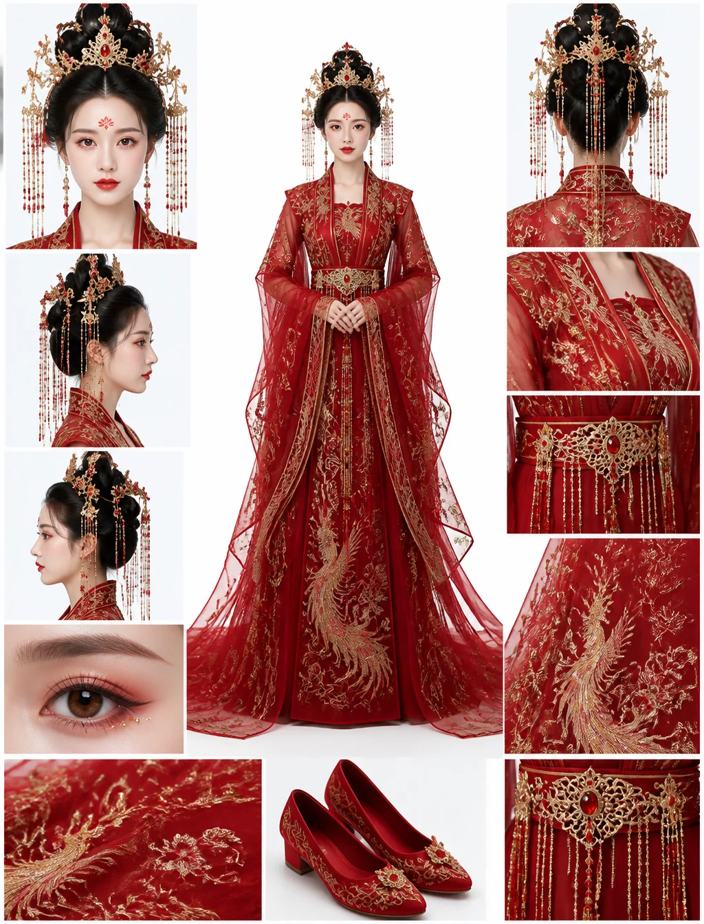 Ancient Chinese Wedding Hanfu Design