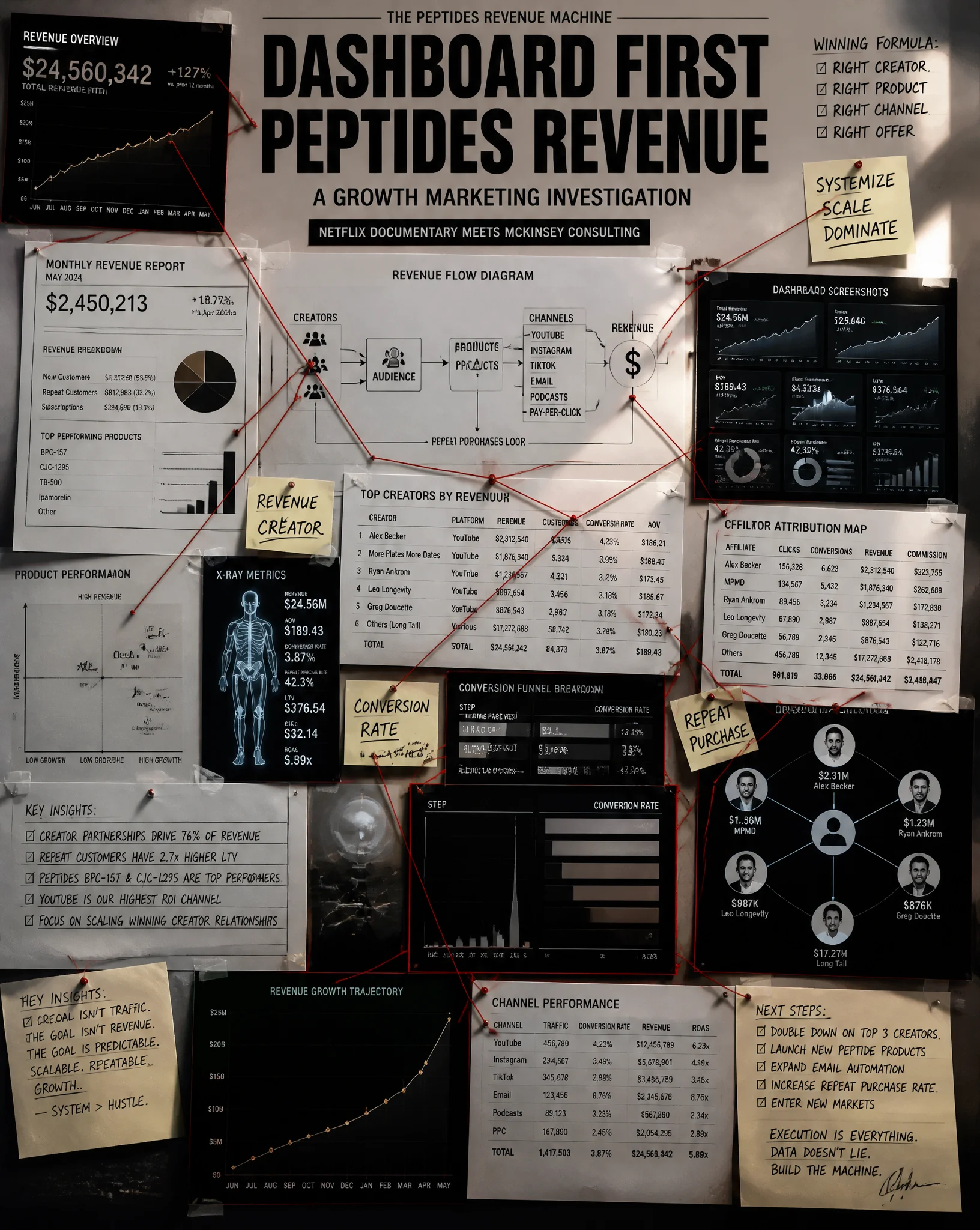 Peptides Revenue Machine Investigation