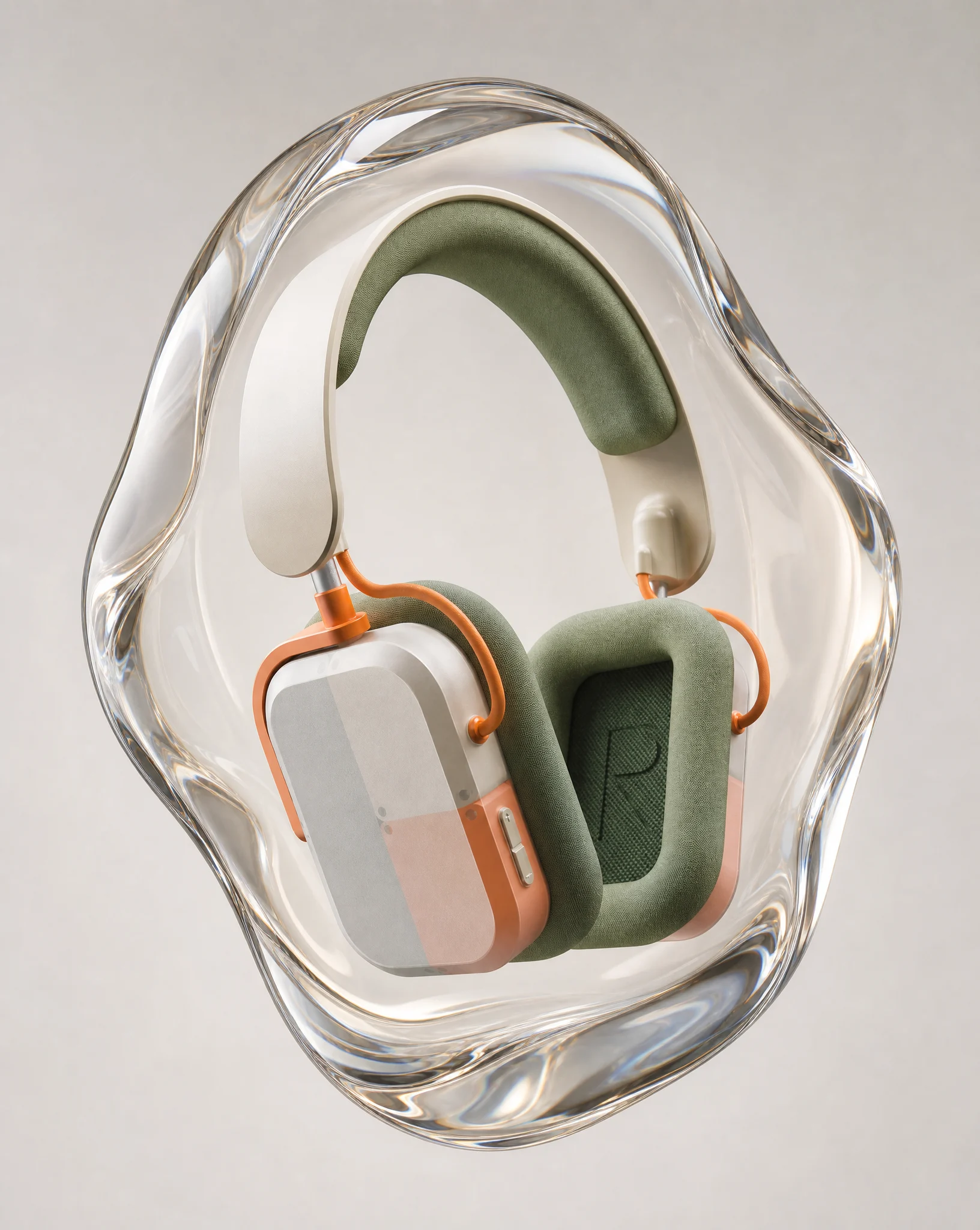 Crystal Shell Product CGI Render