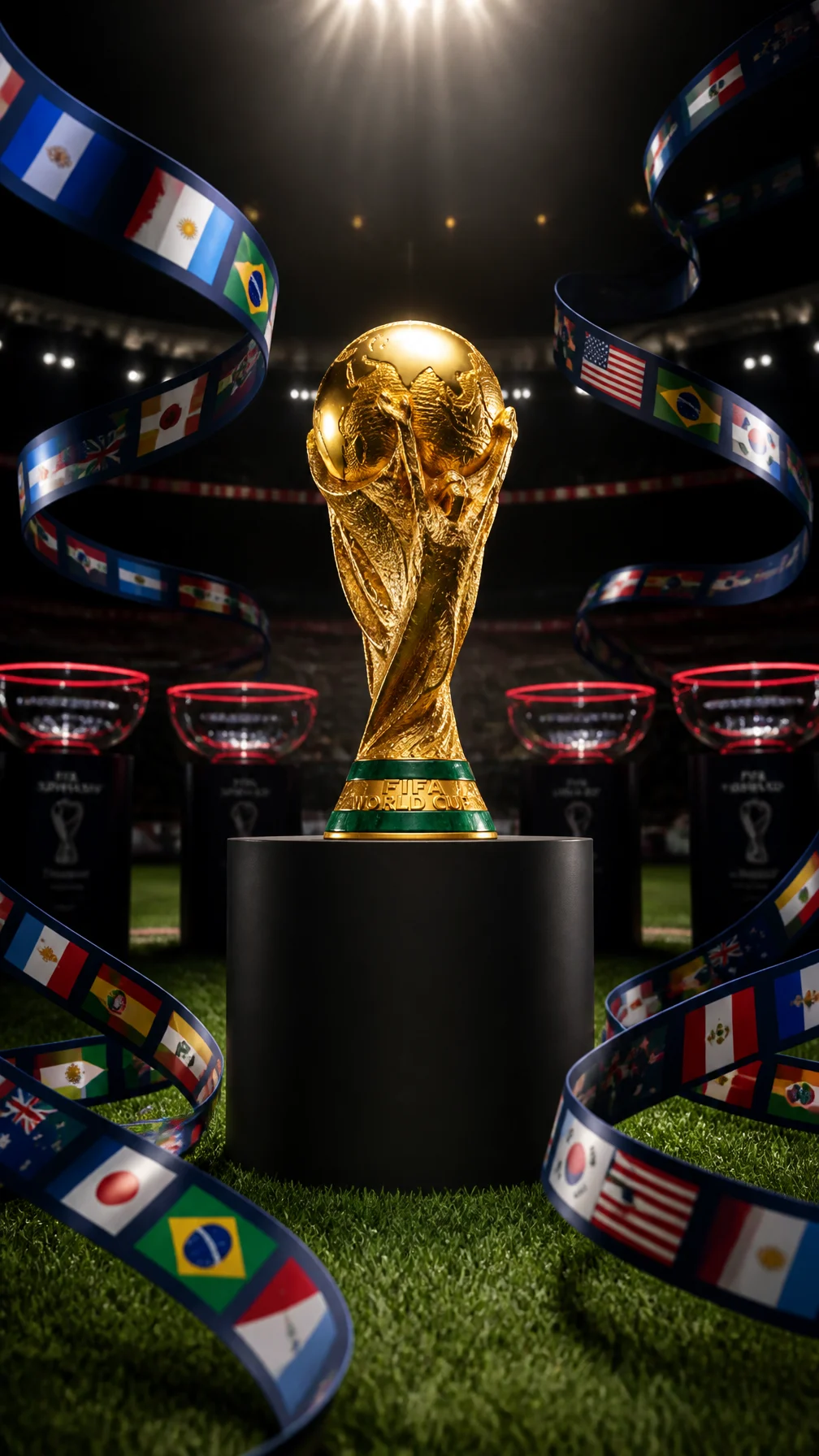 FIFA World Cup Trophy Commercial Render