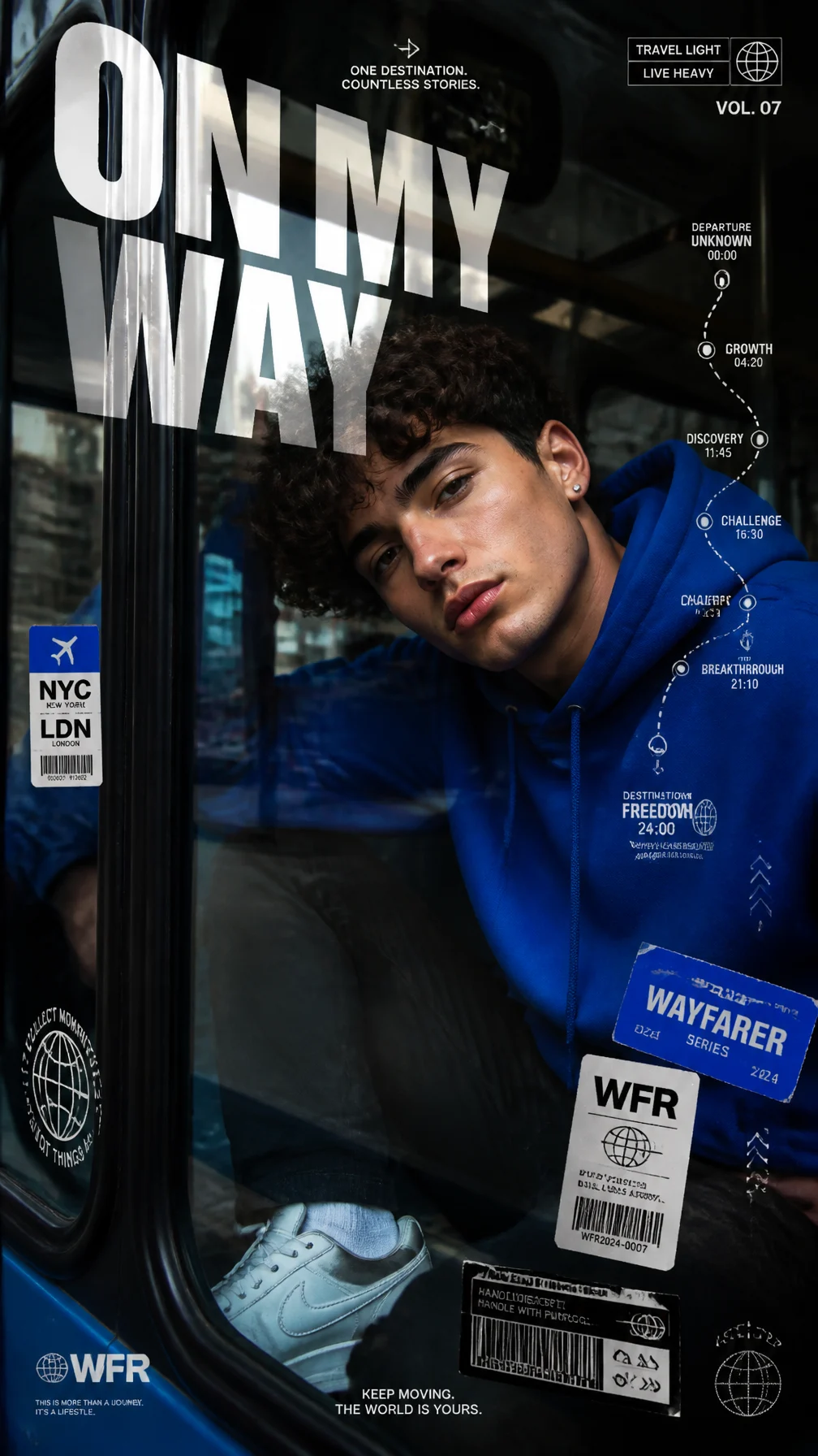 Bus Window Streetwear Editorial