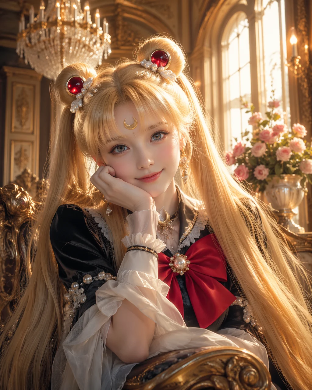 Sailor Moon Royal Palace Portrait