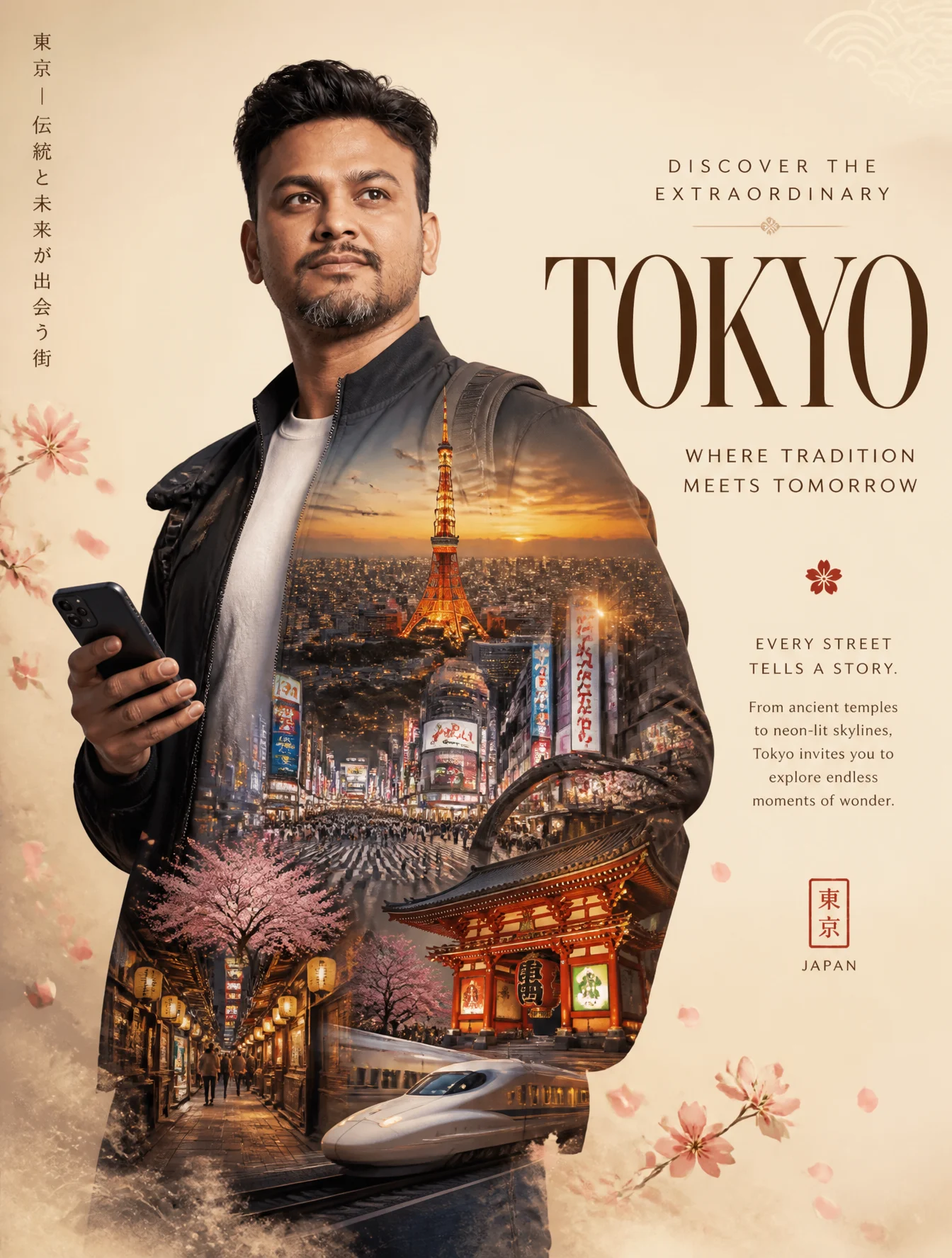 Ultra Premium Tokyo Travel Poster