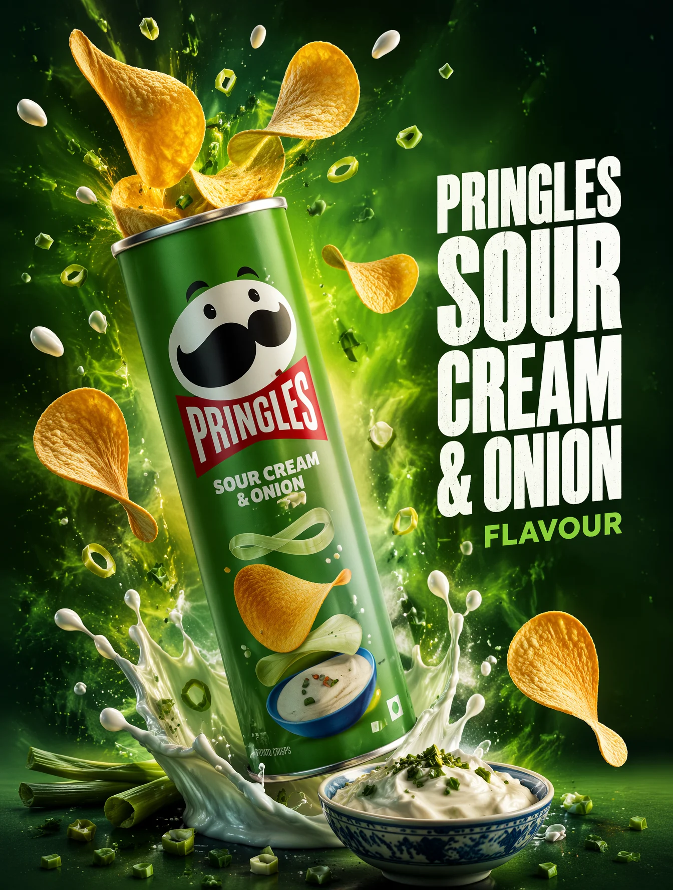 Premium Pringles Ad Poster