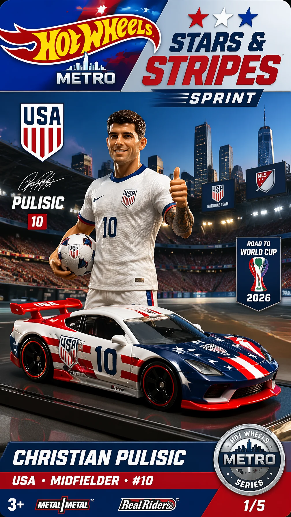 Pulisic Stars & Stripes Sprint