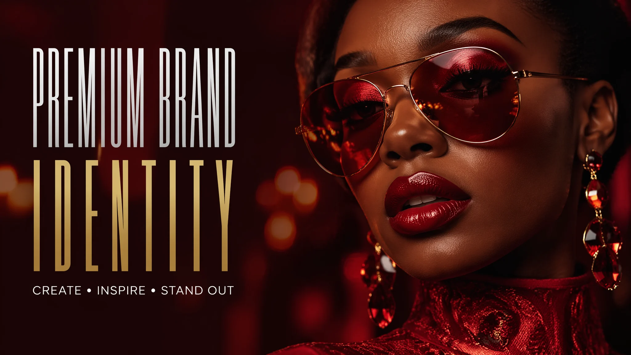 Glamorous Nightlife Fashion Poster