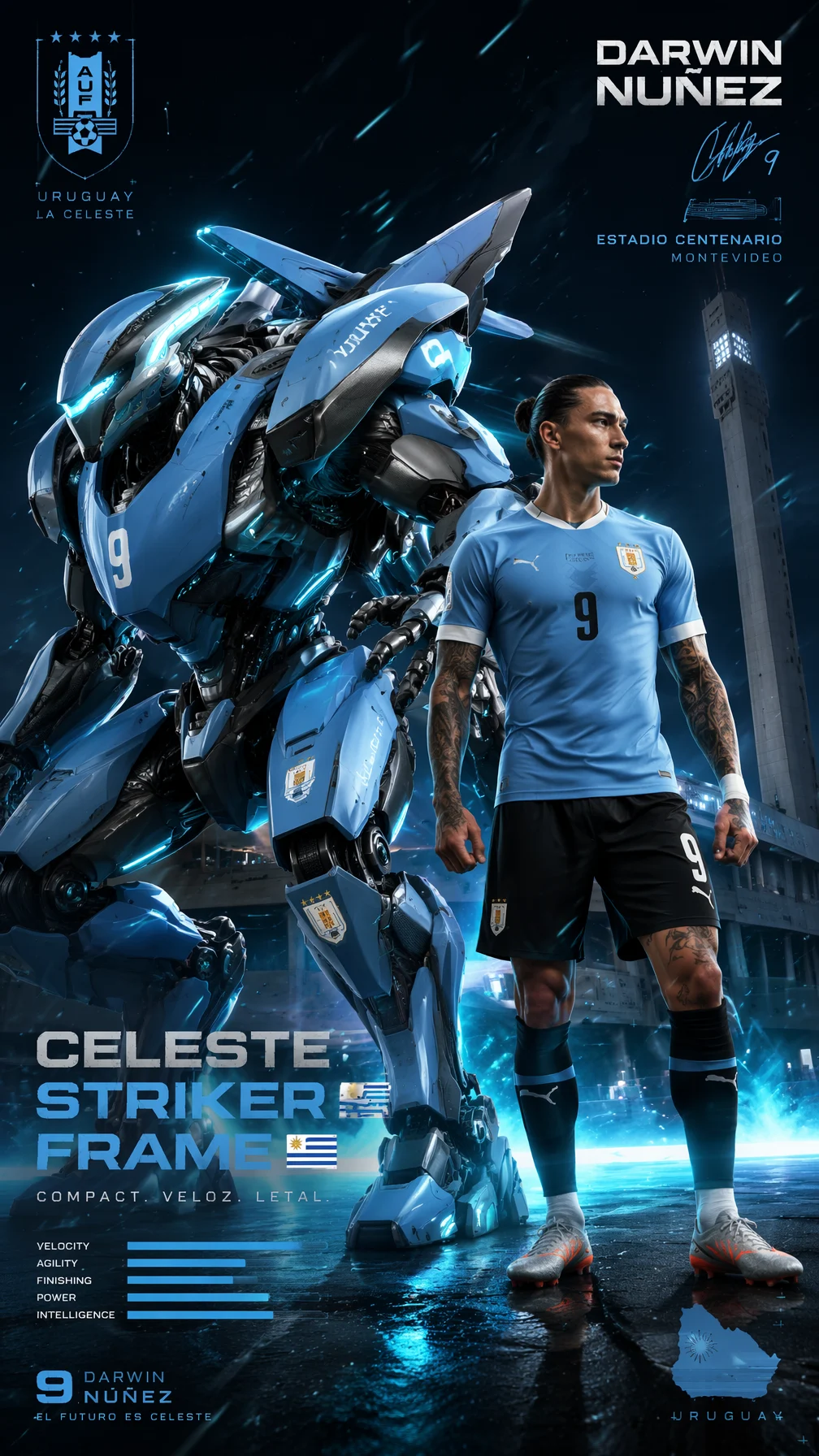 Nunez Celeste Mech Poster Art