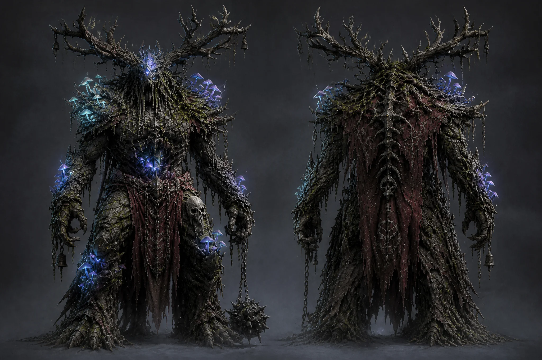Corrupted Forest Guardian Concept Art