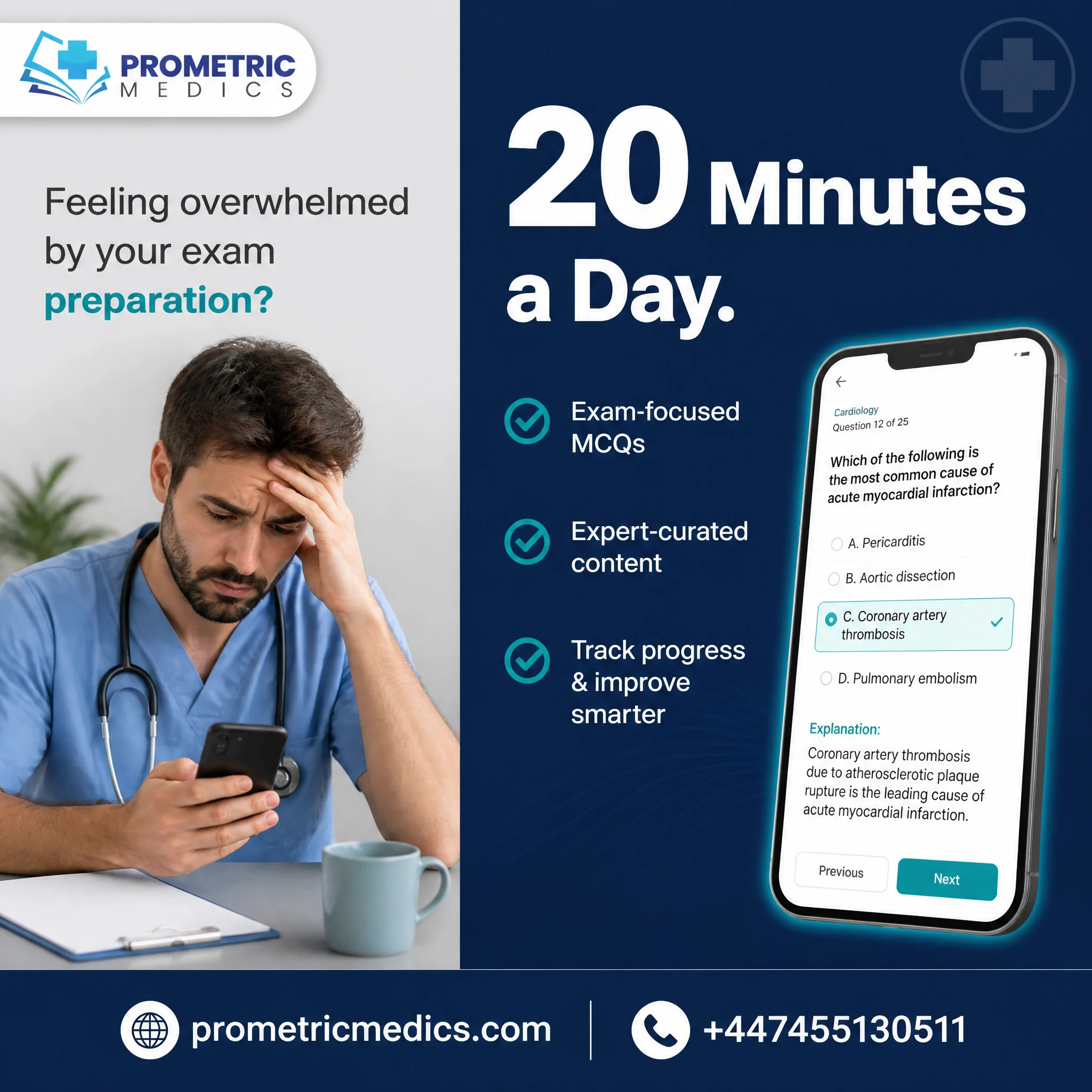 20 Minutes Daily Medical Exam Prep
