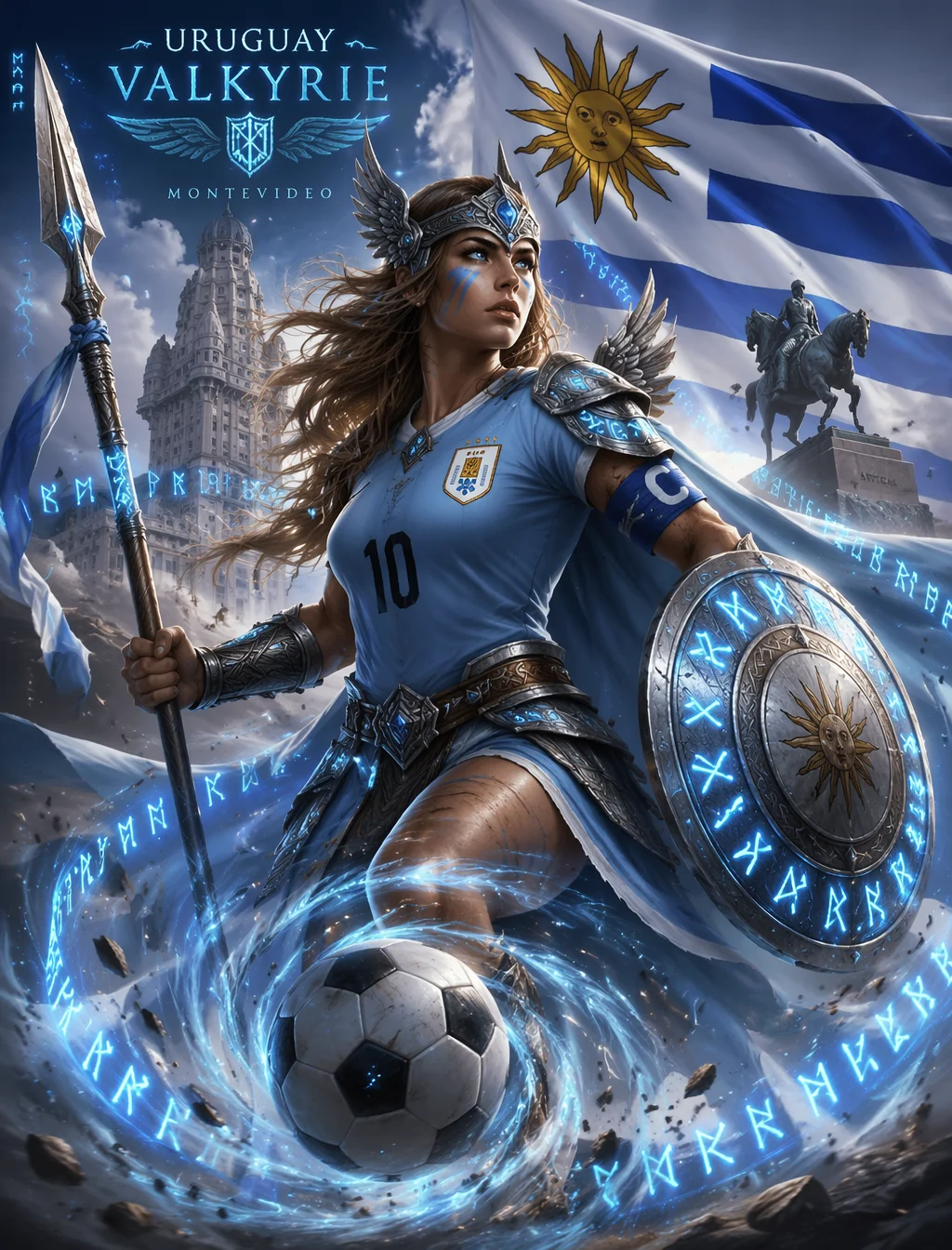 Uruguay Valkyrie Soccer Clash