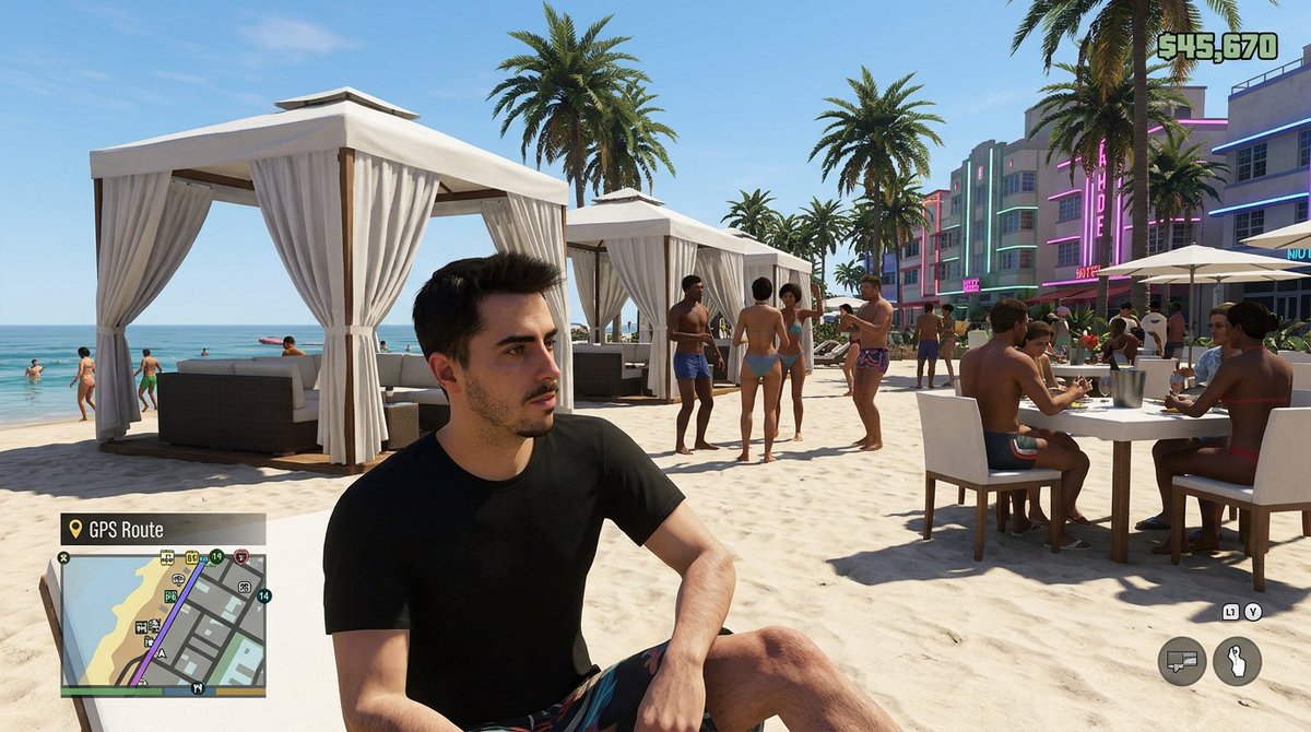 Miami Beach Crime Game Screenshot