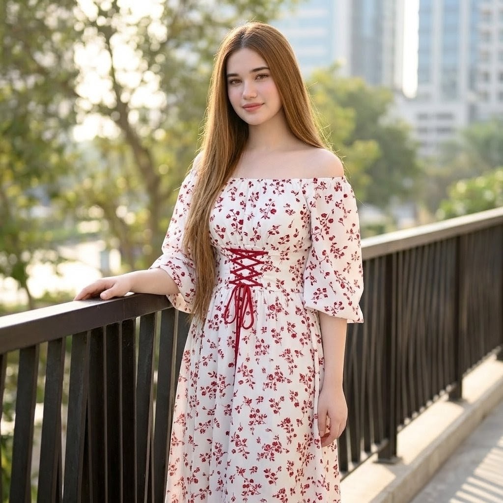 Golden Hour Fashion Portrait