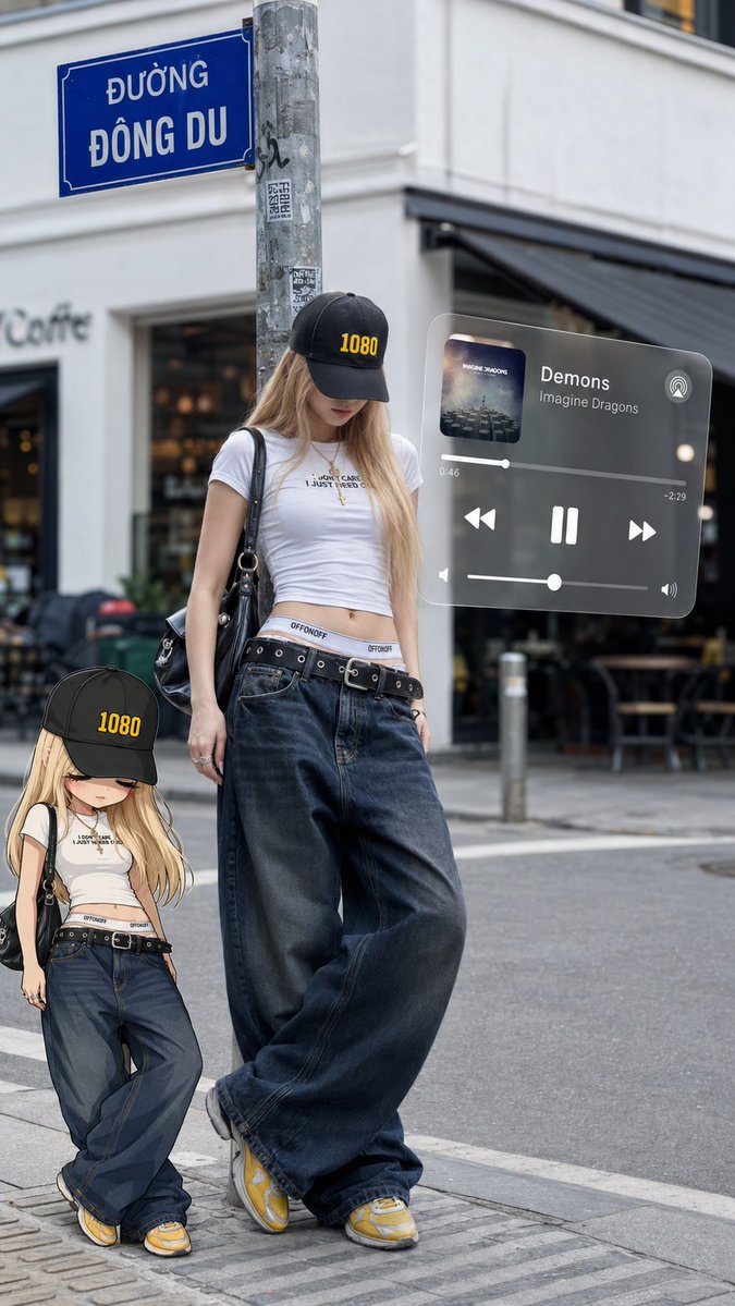 Urban Street Fashion Portrait