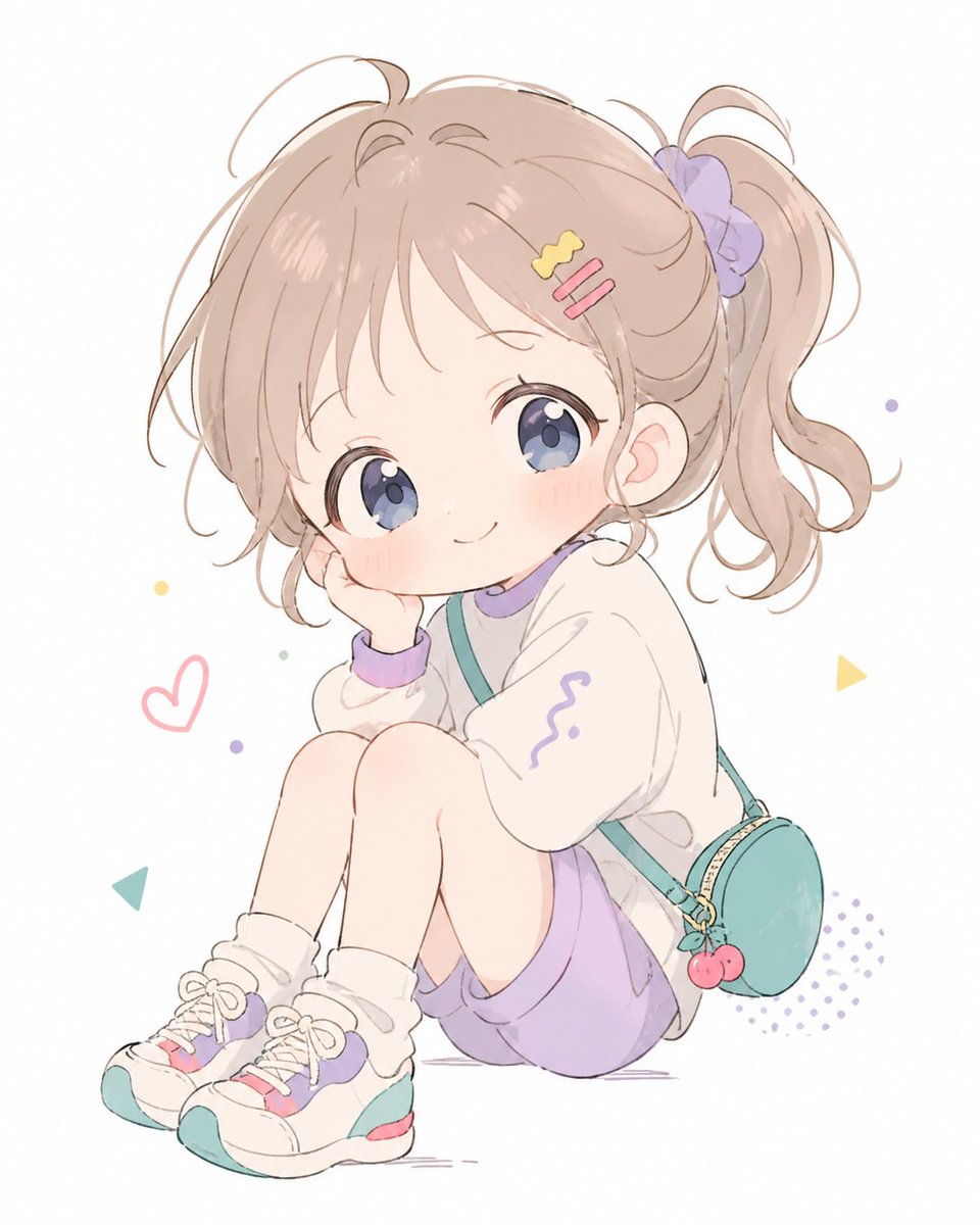 Pastel Anime Girl Illustration