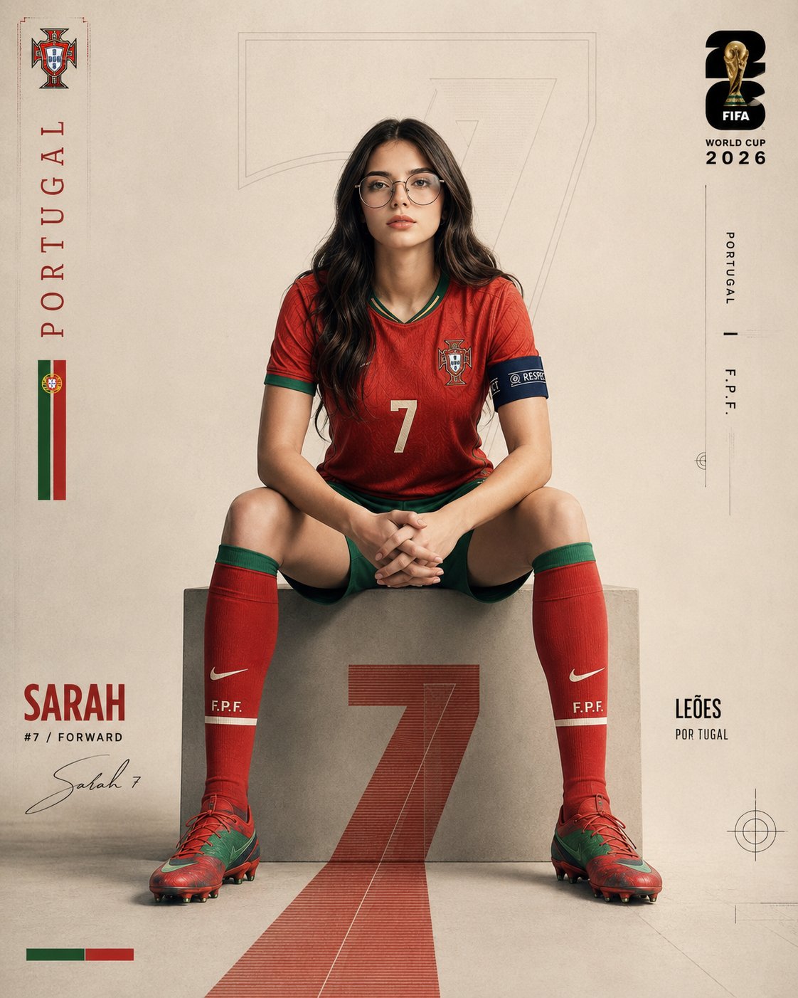 Portugal World Cup 2026 Poster