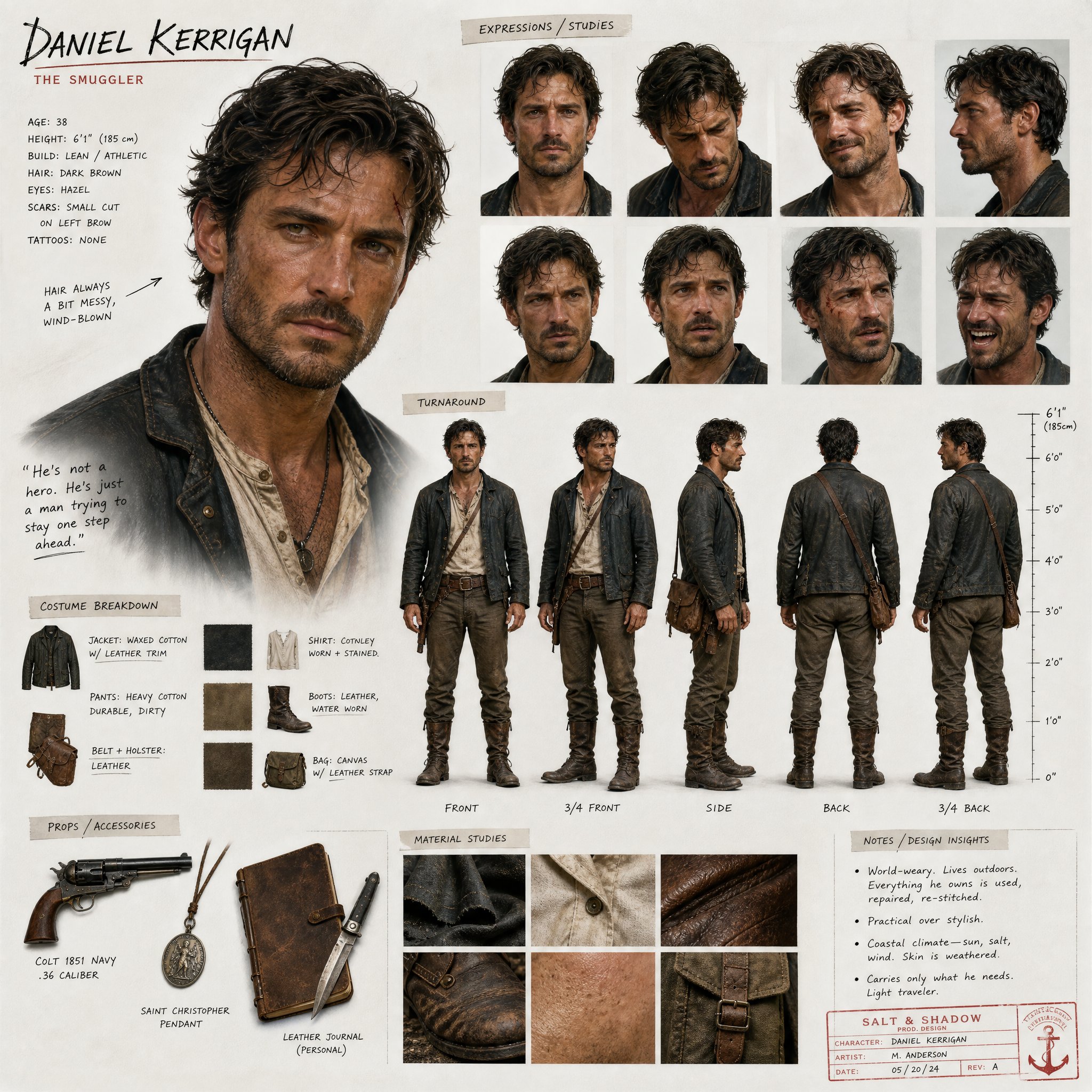 Cinematic Character Design Portfolio
