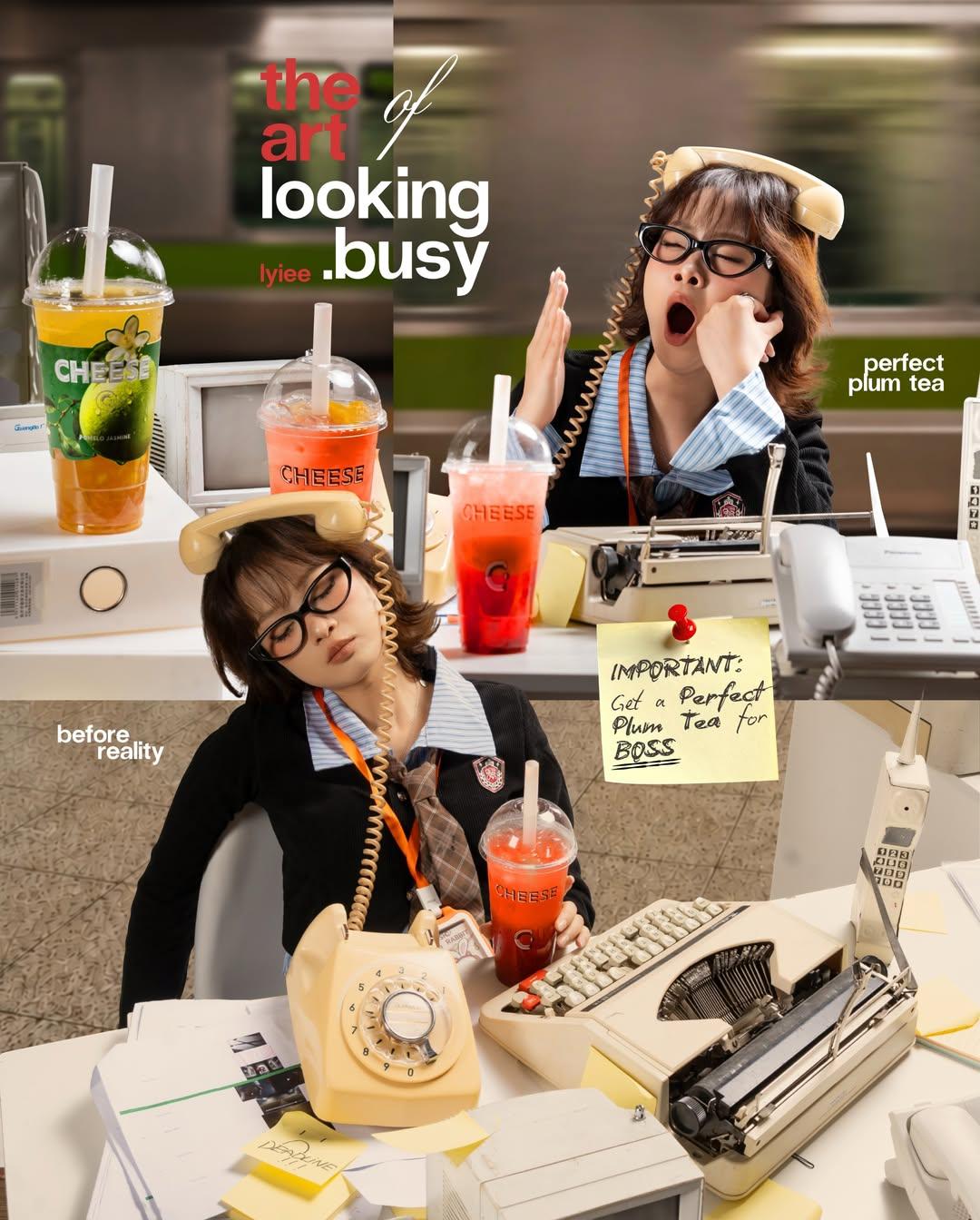 Retro Office Busy vs Reality