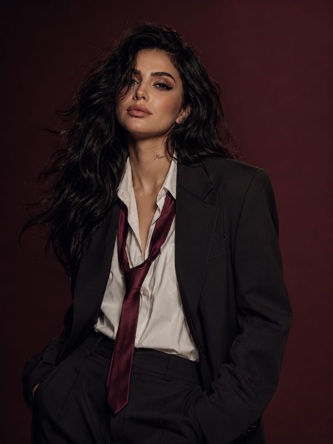 Luxury Fashion Editorial Portrait