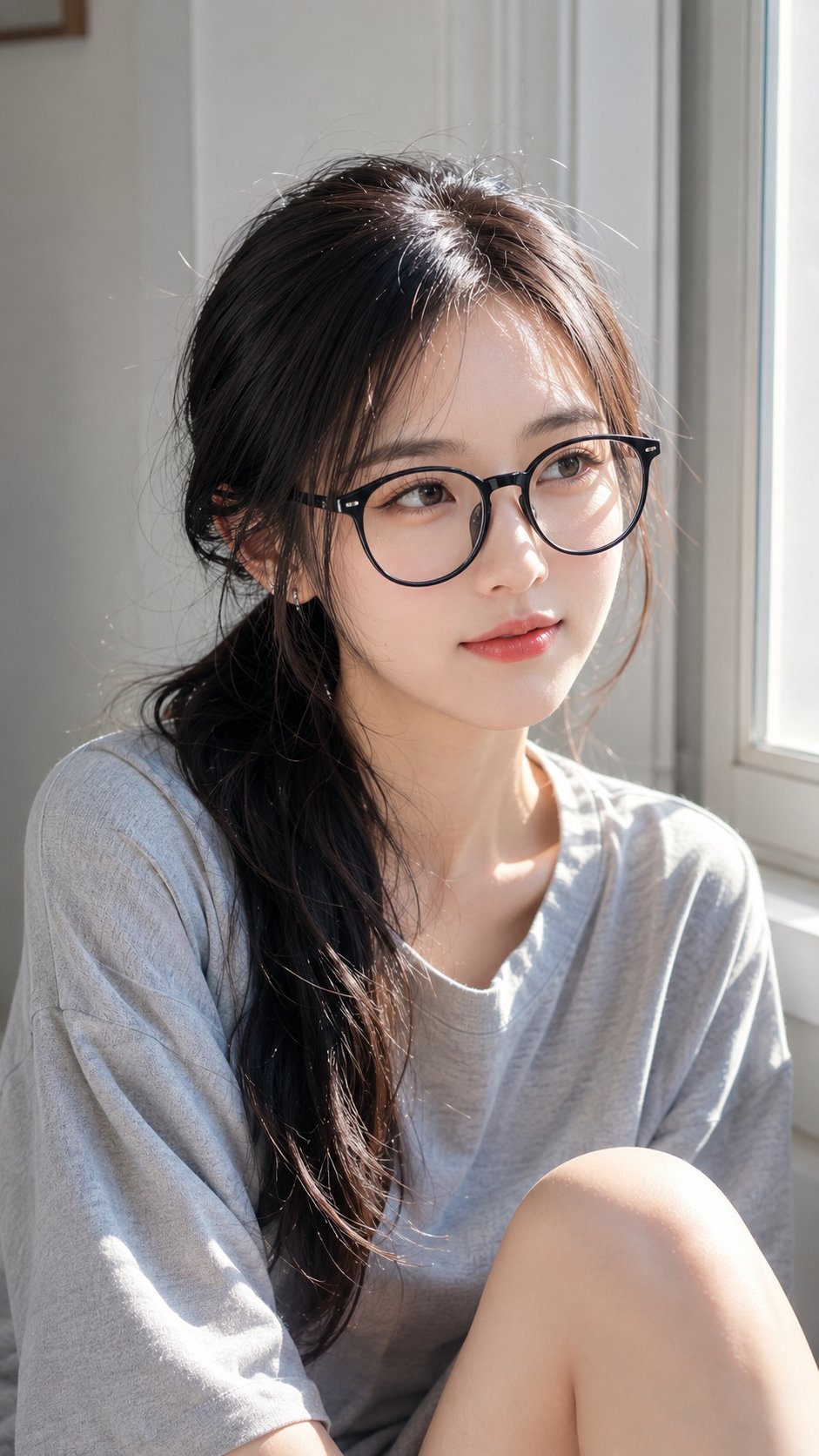 Soft Window Light Portrait