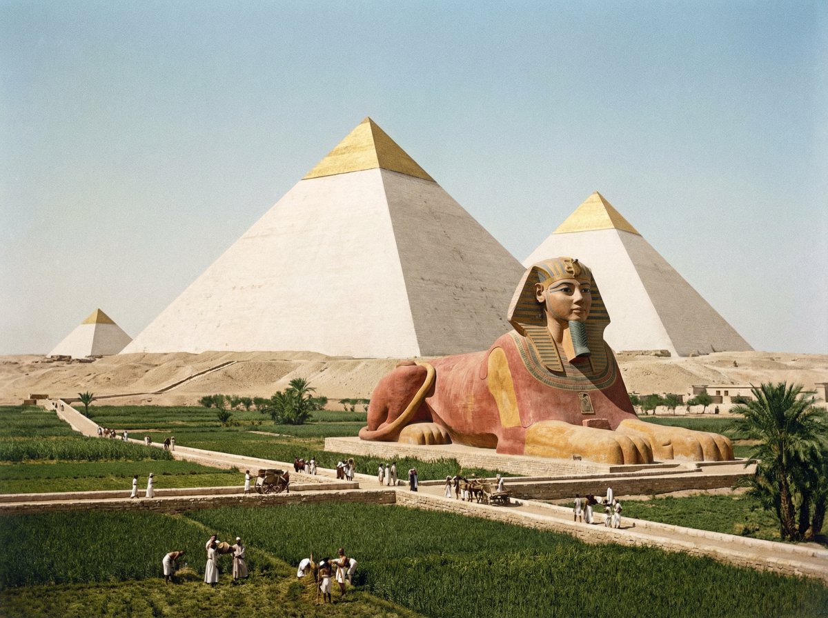 Pyramids Original Glory Restored