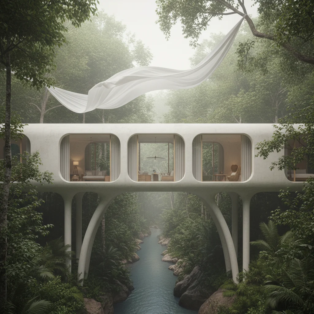Architectural Poetry - Forest Ravine
