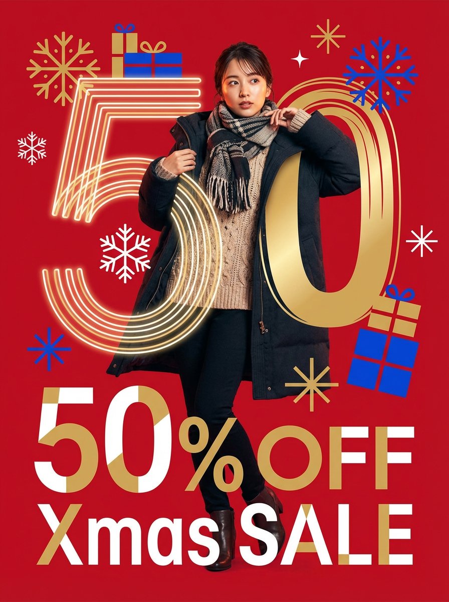 Festive Sale Poster Design