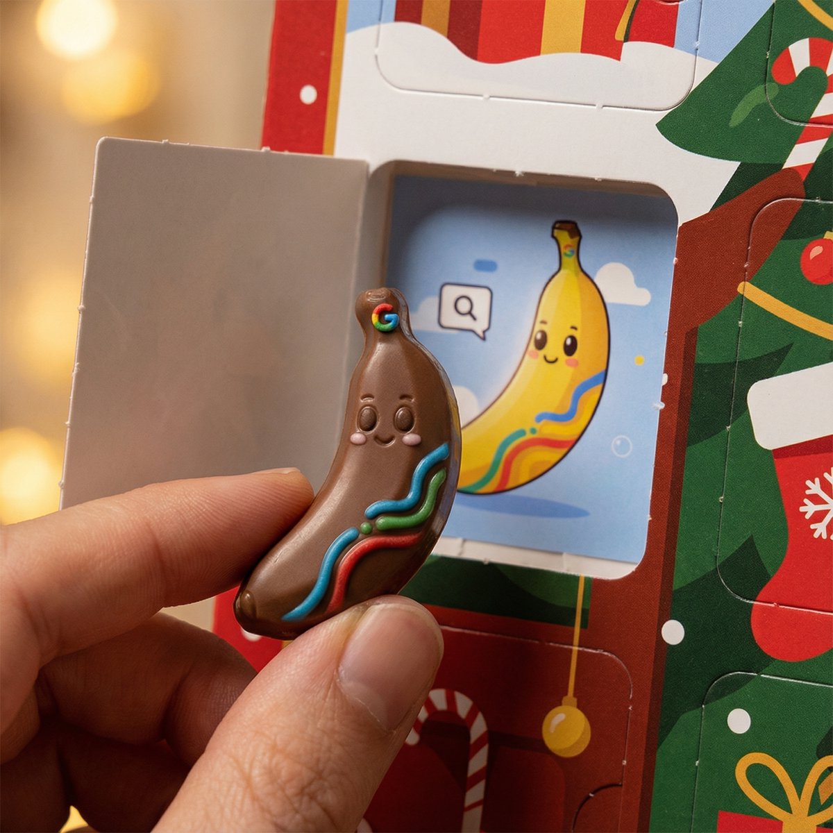 Advent Calendar Chocolate Reveal