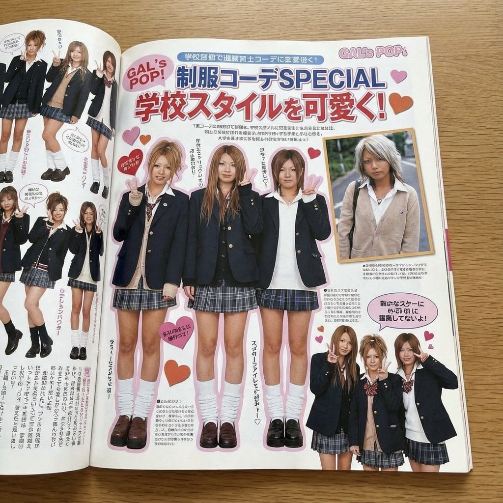 Japanese Gyaru Uniform Styling Guide