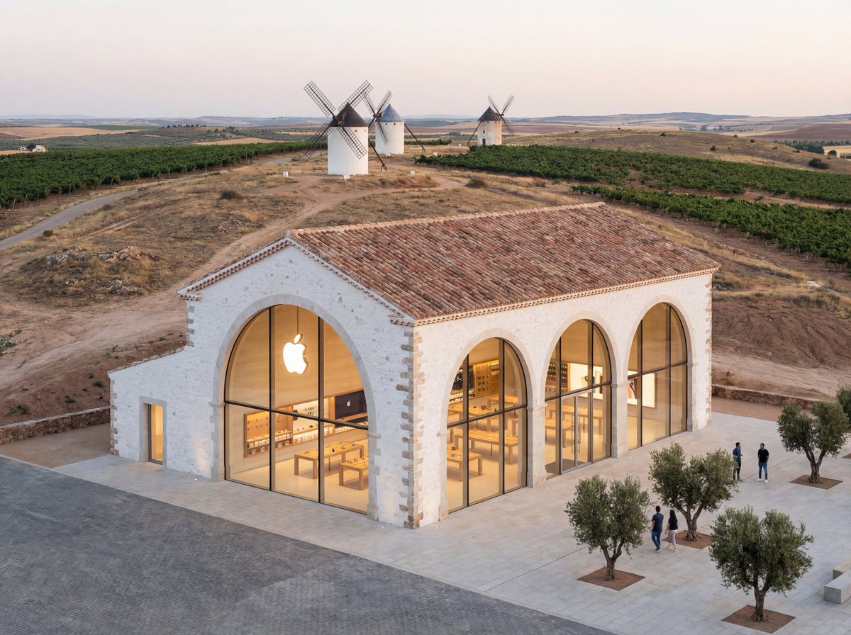 Apple Store in La Mancha Spain