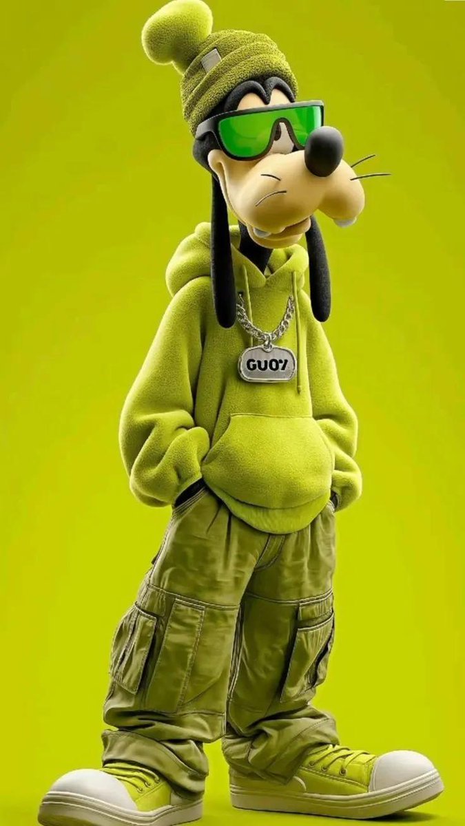 Stylized 3D Streetwear Dog Character