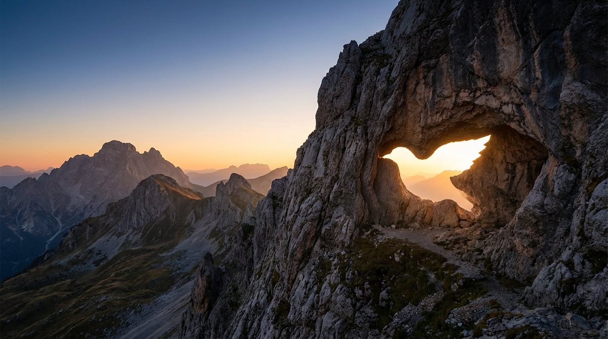 Custom Shape Cave Landscape