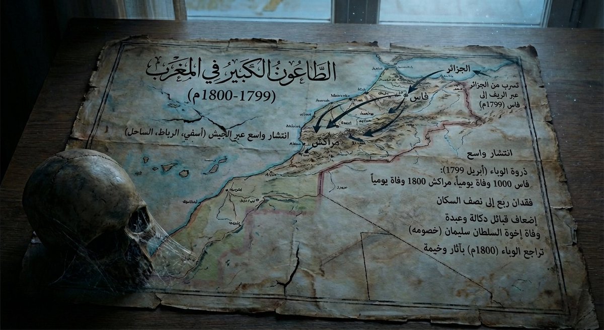 Morocco Plague Spread Map