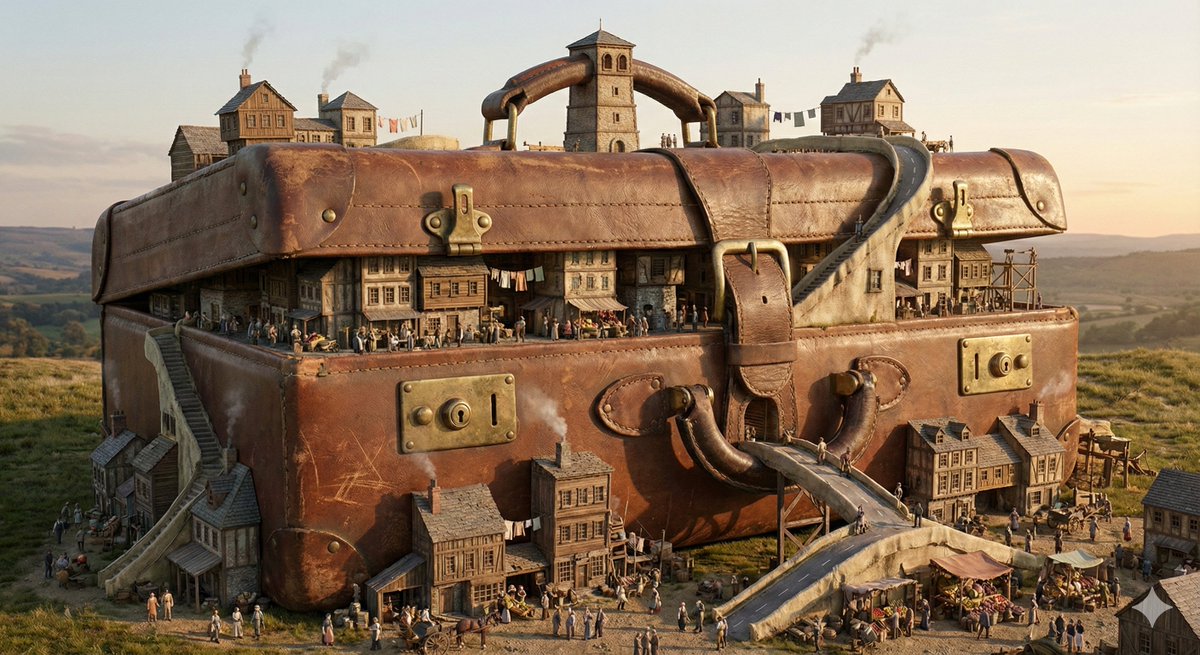Colossal Object as Inhabited City