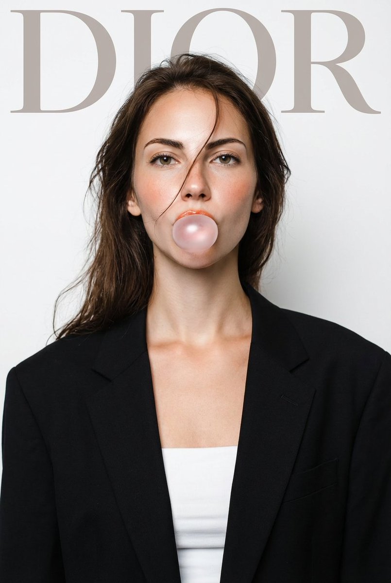 High Fashion Bubble Gum Editorial