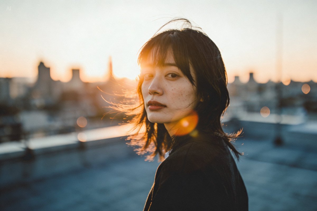 Golden Hour Rooftop