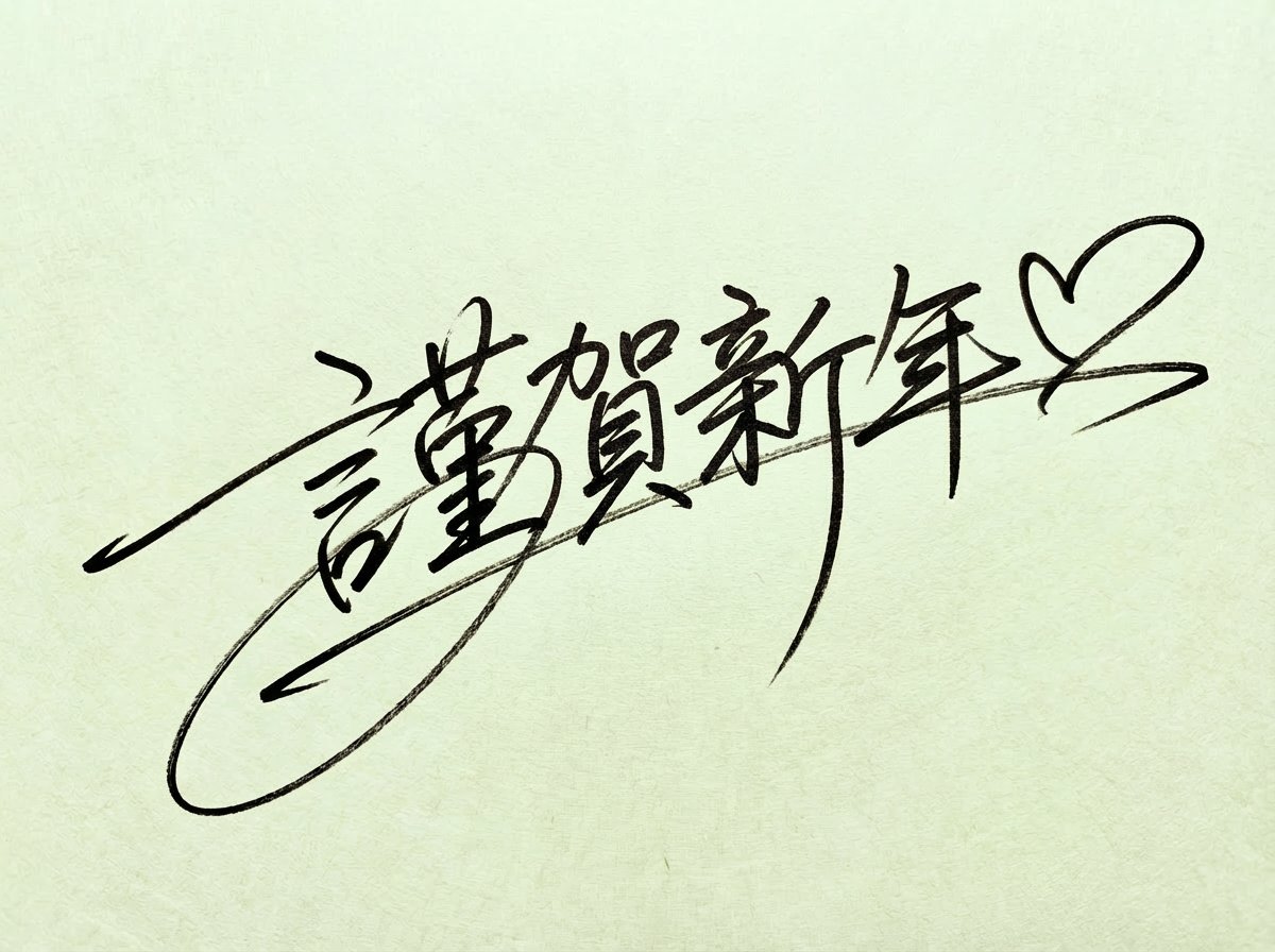 Dynamic Handwritten Signature On Washi