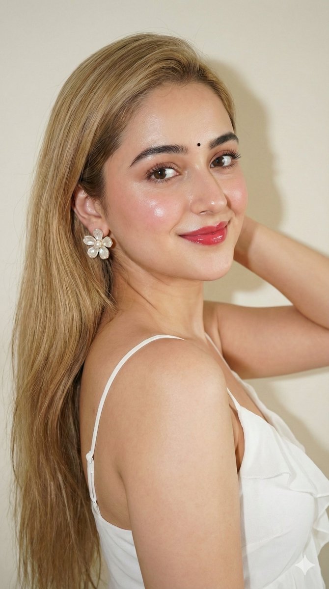 Fashion Portrait Warm Smile
