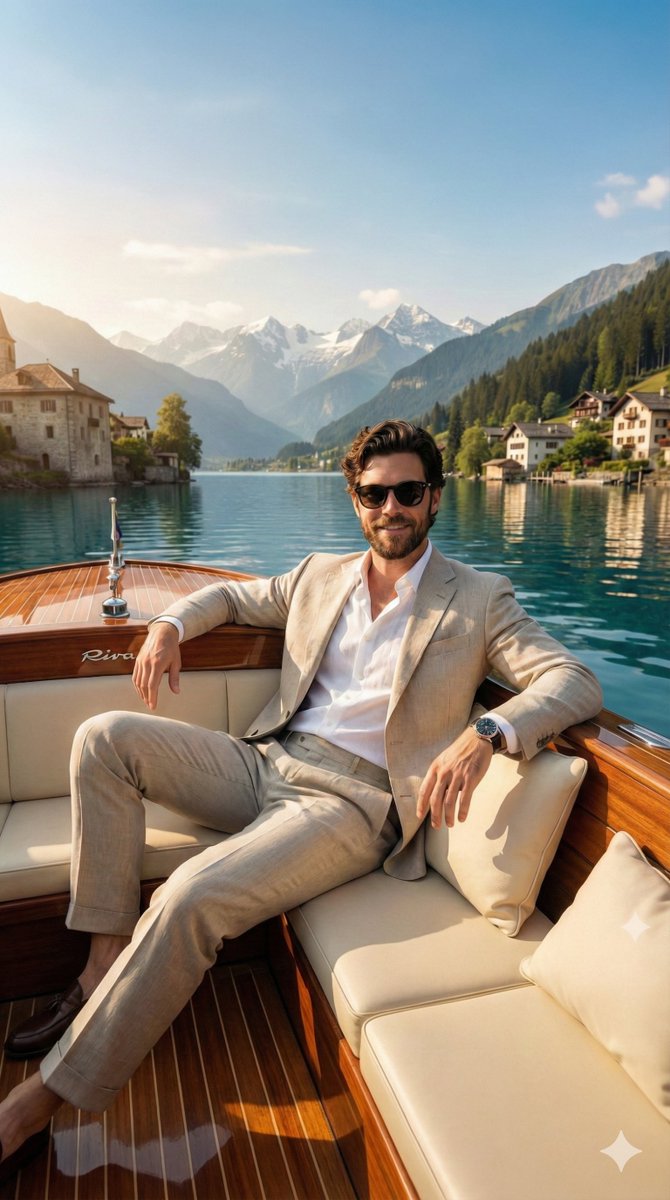 Luxury Boat Editorial Portrait