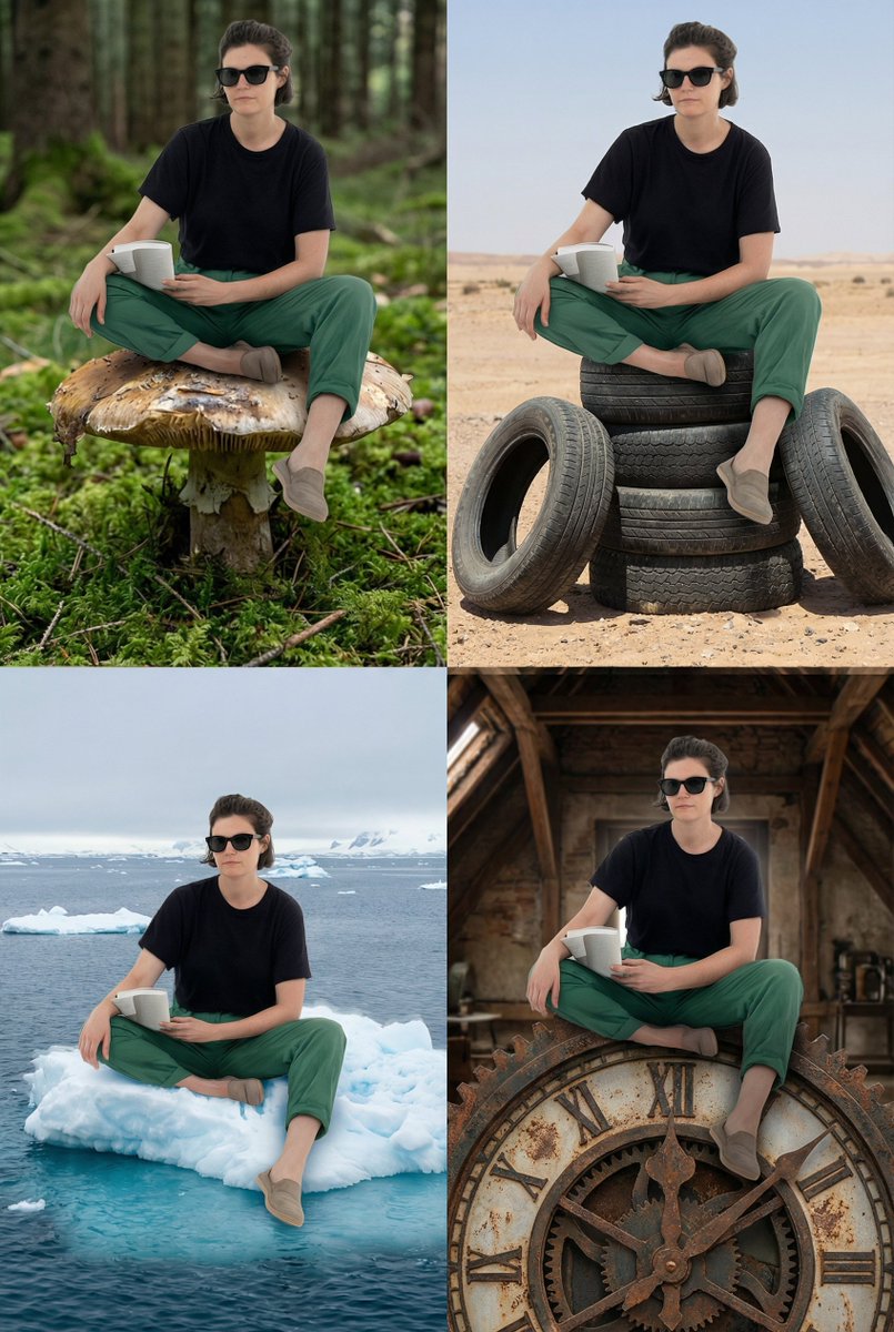 Sitting In Four Unusual Places