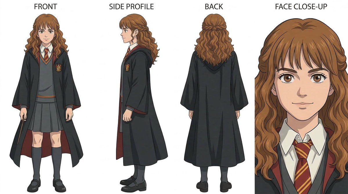 Character Turnaround Creation