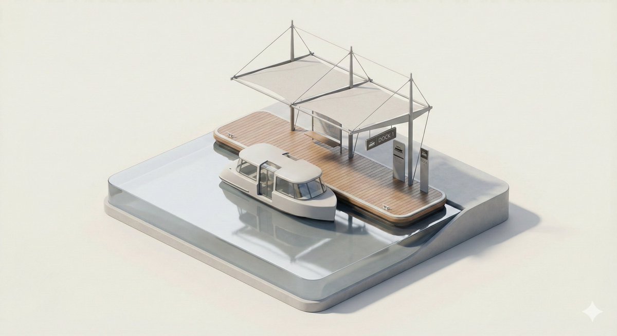 Minimal 3D Isometric Diorama