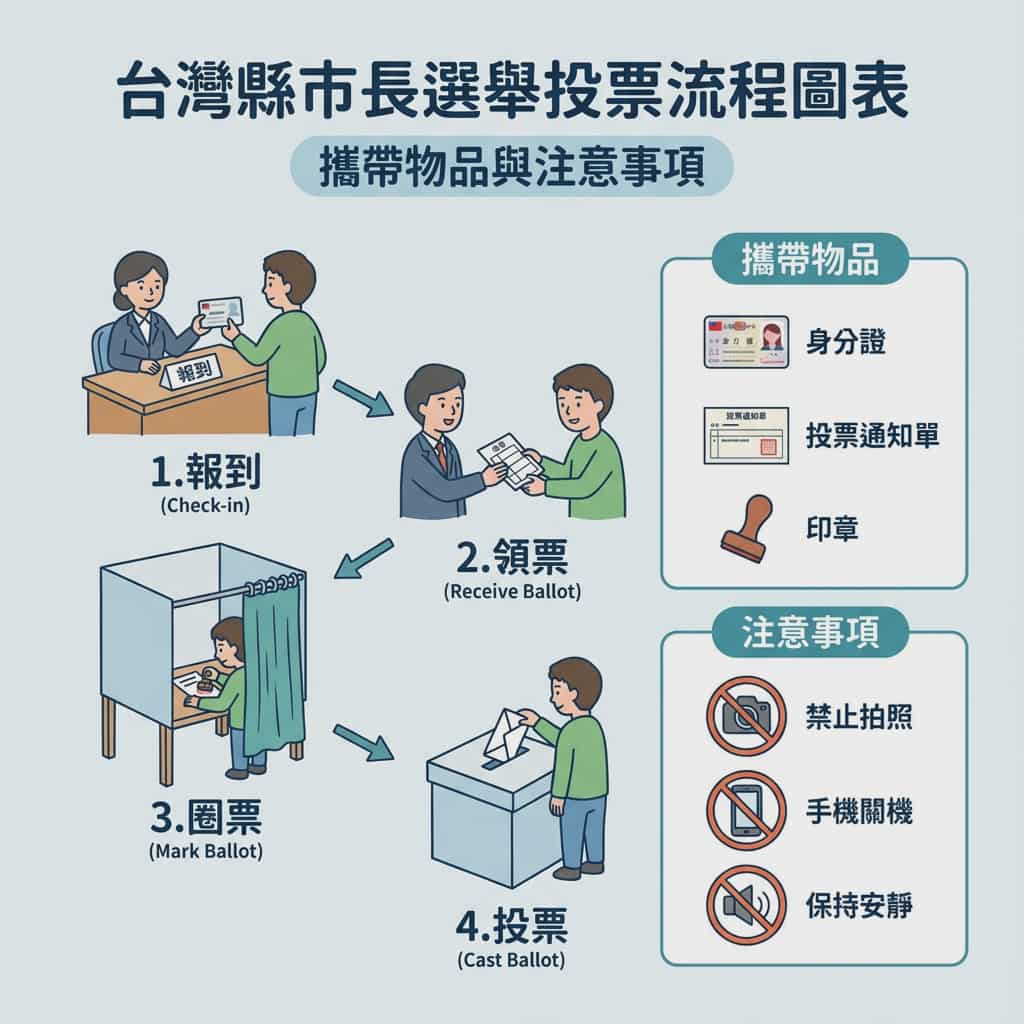 Taiwan Mayor Election Voting Guide