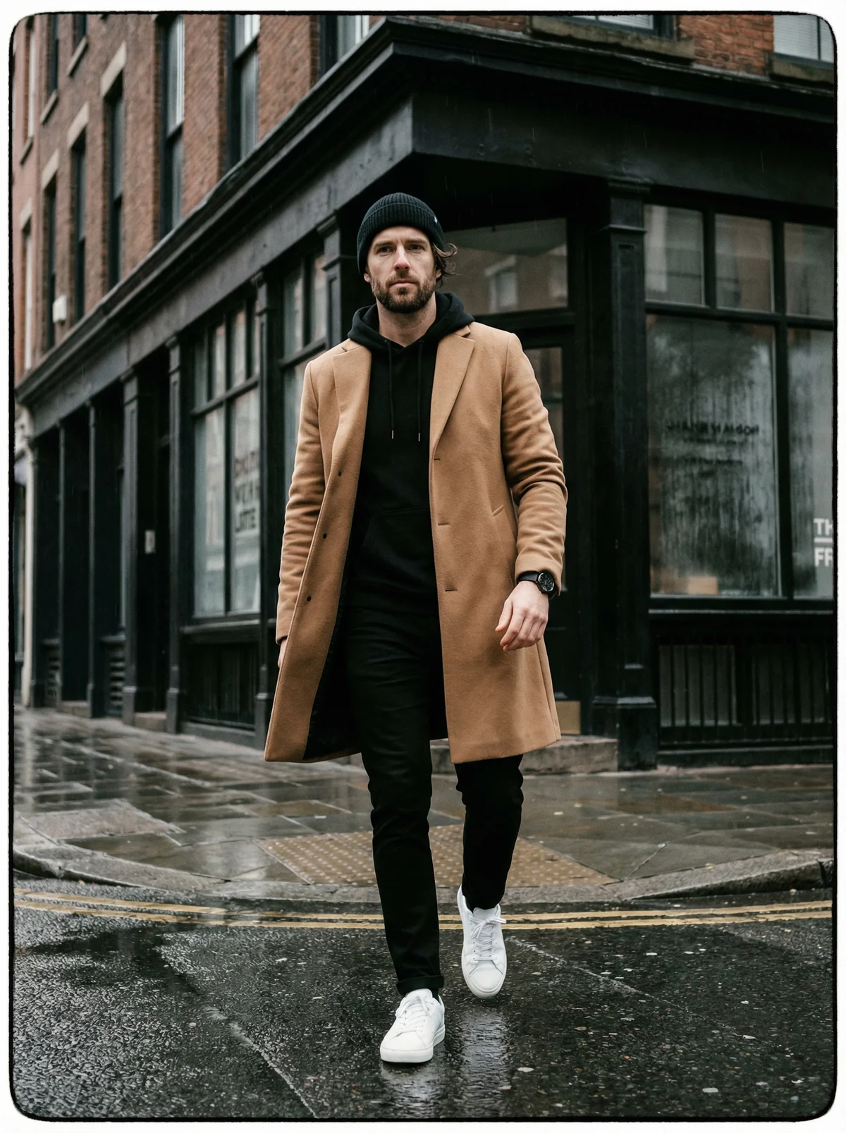 Camel Coat - Urban Walk